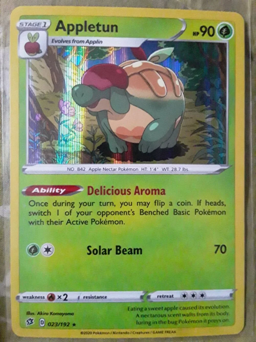 10 Butterfree, Cherubi, Trevenant, Hoppip, Maractus, Phantump, Appletun, Applin
